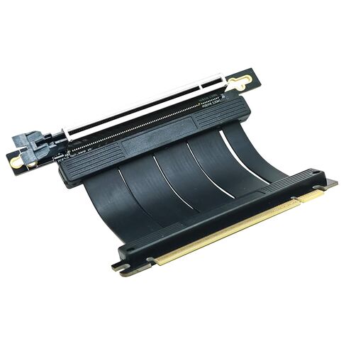 Sintech PCIe 5.0 16X Riser Card, PCI-E Express X16 Extension Cable, Compatible with GTX RTX Radeon Series GPU Card (90Degree 5cms) in Saudi Arabia