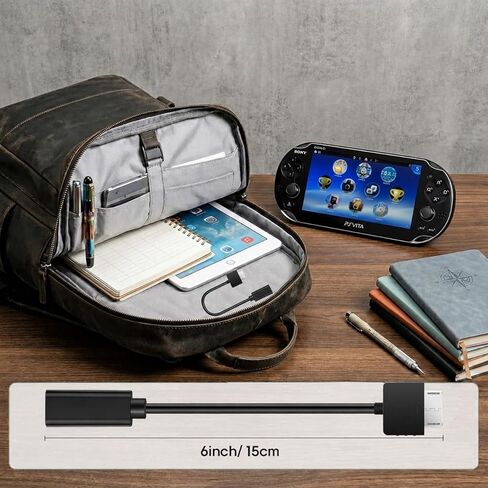 كابل محول شحن USB-C لجهاز PS Vita 1000، محول سلك شاحن USB من النوع C لجهاز PS Vita 1000 (الشحن فقط، بدون مزامنة البيانات) in Kuwait