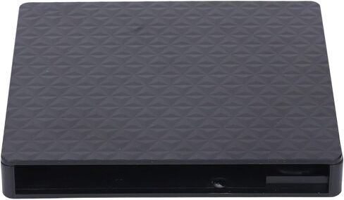 محرك أقراص DVD خارجي من فاباتر، حاوية USB 3.0 رفيعة مقاس 12.7 ملم، محرك أقراص ضوئي من النوع C مع كابل مدمج لأجهزة الكمبيوتر المحمول المكتبية 7 8 10 Vista in Kuwait