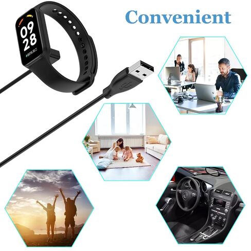 كابل شاحن لـ Xiaomi Mi Band 8 9 10 وRedmi Watch 3 - كابل شحن USB لـ Xiaomi Mi 8 9 10، Redmi Watch 3-60cm/2ft (2) in Saudi Arabia