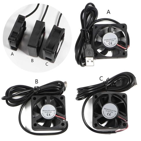 5V USB Connector 4500-5500RPM PC Fan Cooler Heatsink Exhaust CPU Cooling Fan, 50x50mm 5V USB PC Fan Cooler in Saudi Arabia