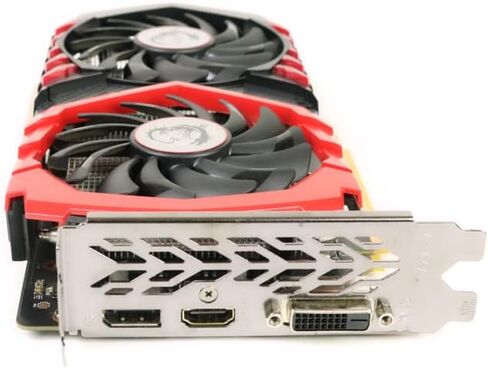 بطاقة رسومات MSI Gaming GeForce GTX 1050 Ti 4GB GDRR5 128-bit HDCP تدعم DirectX 12 TORX 2.0 Fan (GTX 1050 TI Gaming X 4G) (متجددة) in Saudi Arabia
