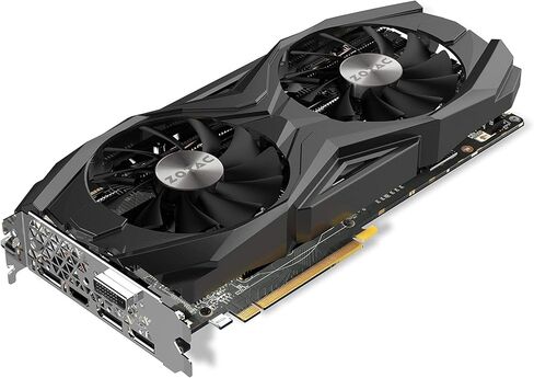 ZOTAC GeForce GTX 1080 Ti AMP Edition 11GB GDDR5X 352-bit PCIe 3.0 Gaming Graphics Card VR Ready(ZT-P10810D-10P) (Renewed) in Saudi Arabia