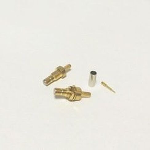 SMB Male Plug nut Connector Crimp With For RG316,RG174,RFC100 Straight Goldplated Ships Quickly From USA in Saudi Arabia