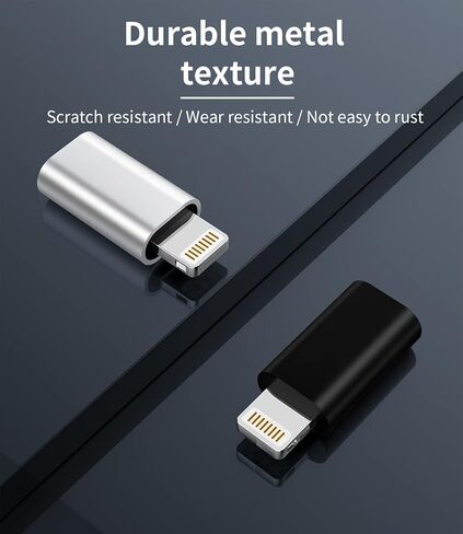 USB C to Lightning Adapter Charger Jack Converter(3Pack)for Apple for iPhone14 Pro Type C Female Lightening Male Adaptor for iPad Connector Charging Cable Port Splitter Android Cord Accessories Dongle in Saudi Arabia