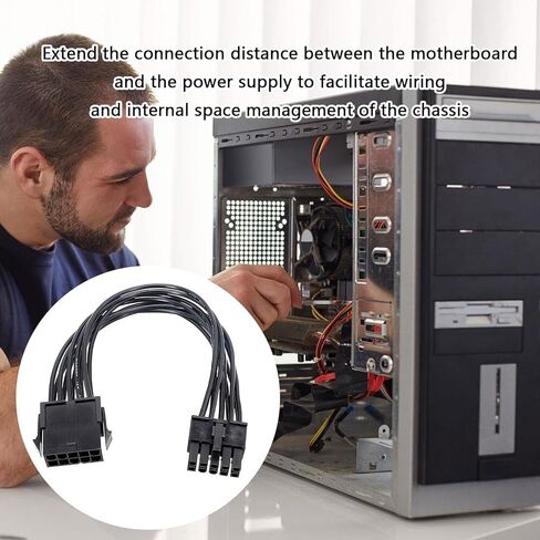 10Pin أنثى إلى 10pin ذكر محول مهائي كابلات الطاقة لخادم الكمبيوتر ملحقات اللوحة الأم للكمبيوتر ملحق الخادم in Kuwait