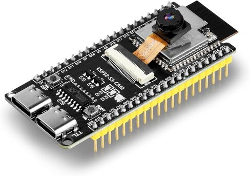 لوحة تطوير ESP32-S3-CAM مع كاميرا OV3660، فلاش 16 ميجابايت 8 ميجابايت PSRAM ESP32-S3-WROOM N16R8 وحدة مع وحدة تحكم دقيقة مزدوجة USB-C WiFi BT MCU لإنترنت الأشياء، MicroPython، مشاريع DIY ومشروع الذكاء الاصطناعي in Kuwait