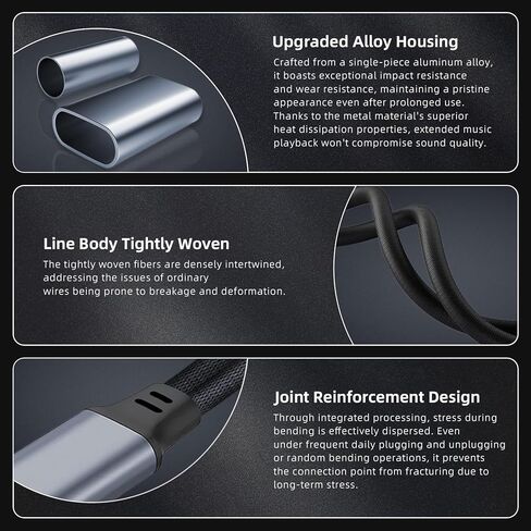 MOYAGOA USB C إلى 3.5 ملم محول سماعة رأس ومحول شاحن، 2 في 1 صوت وشحن سريع لهاتف iPhone يدعم صوت عالي الدقة بدون فقدان 17/16/15/Pro/Pro Max، iPad، in Kuwait