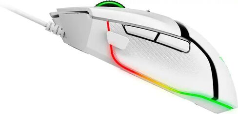 ماوس الألعاب الضوئي السلكي Razer Basilisk V3 مع إضاءة Chroma RBG - أبيض (متجدد) in Saudi Arabia