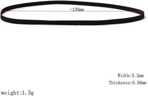 Phonograph Turntable Belt Replacement Kit, 156mm in Saudi Arabia