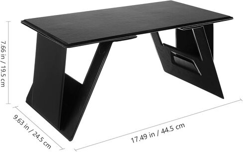 SEWACC Foldable Lap Desk with Adjustable Angles, Bed Table for Laptop and Writing, Car Table Tray for Travel and Home Use in Saudi Arabia