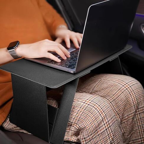 SEWACC Foldable Lap Desk with Adjustable Angles, Bed Table for Laptop and Writing, Car Table Tray for Travel and Home Use in Saudi Arabia