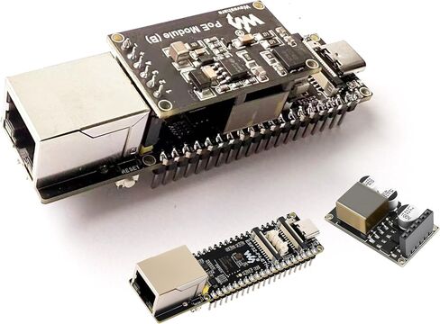 ESP32-P4 PoE Ethernet AI Development Board, Based On ESP32-P4 Chip, with PoE Module, Support P oE & USB-C Power Supply, Onboard ETH Port, MIPI-CSI/DSI, Microphone, Speaker Header, USB, etc in Saudi Arabia