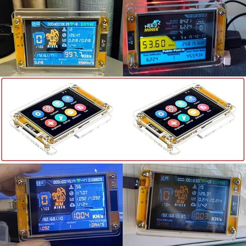 2.8" ESP32 Display ILI9341 Driver with Acrylic Case, 2.8inch ESP32-2432S028R ESP32 Display 240x320 Resistive Touchscreen TFT LCD, ESP32 Development Board for Arduino IDE in Saudi Arabia