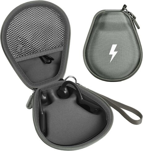 Casmilee Headphones Case Compatible with SHOKZ OpenRun Pro 2/1/Mini, OpenRun Standard/Mini, OpenMove, OpenSwim Pro, OpenSwim, Open-Ear Bone Conduction Sport Headphones, Travel Storage Only in Saudi Arabia