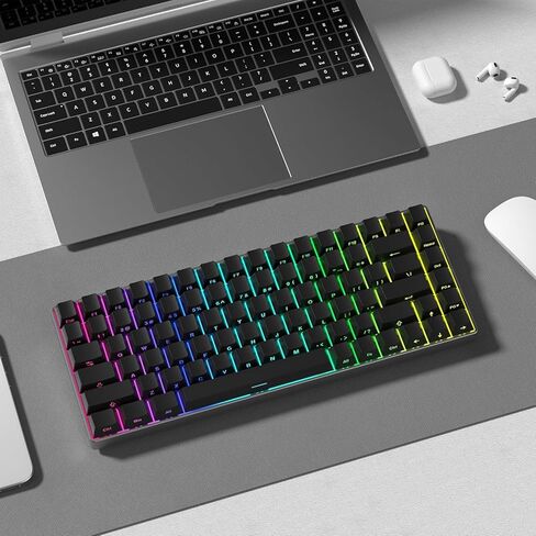 أغطية مفاتيح PBT 60 65 75 100 بالمائة، تألق مزدوج من خلال أغطية المفاتيح، مجموعة 133 مفتاحًا باللون الرمادي المتدرج، ملف تعريف OEM، نمط بسيط للوحة مفاتيح Cherry Gateron MX Switch in Saudi Arabia