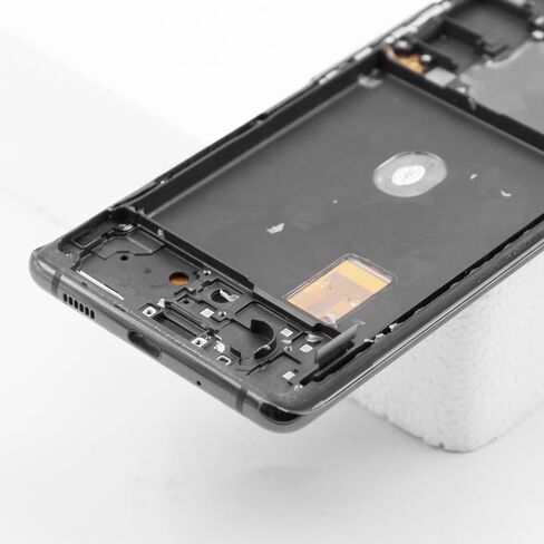 شاشة LCD بديلة لهاتف Samsung Galaxy S20 FE 5G لهاتف Galaxy S20 FE SM-G781 G781B G781U G781F/DS G781W شاشة LCD تعمل باللمس مقاس 6.5 بوصة (أسود مع إطار) in Kuwait