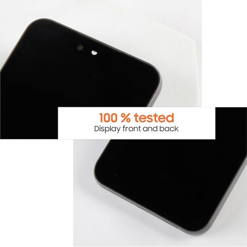 شاشة OLED لشاشة Samsung S23 FE بديلة لشاشة Samsung S23 FE LCD SM-S711B، SM-S711U أجزاء إصلاح مجموعة التحويل الرقمي التي تعمل باللمس مع إطار (أسود مع وظيفة بصمة الإصبع) in Saudi Arabia