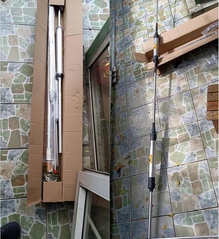 GP4 Shortwave Antenna,7-28MHz HF Vertical Antenna 4 Band 40m 20m 15m 10m, 1000W PEP SO-239, for Ham Radio Outdoor Rooftop Balcony in Saudi Arabia