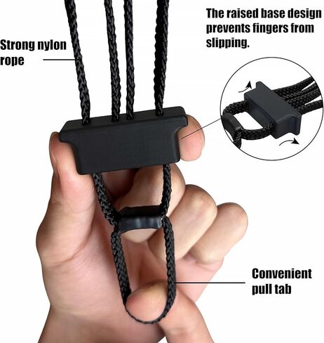Disposable Handcuffs for Emergency, Roleplay & Security – Dual-Use Ankle & Wrist Restraints, Lightweight Nylon Tie Straps with Quick-Loop Buckle for Law Enforcement (5-Pack) (Black) in Saudi Arabia