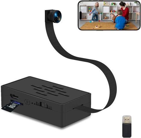 كاميرا صغيرة 720 بكسل تدعم وحدة DIY 5G WiFi، وحدة كاميرا مربية صغيرة مع كشف الحركة، زاوية رؤية واسعة 90 درجة، التحكم في التطبيق، تخزين سحابي وSD، بطارية 1600 مللي أمبير في الساعة in Kuwait