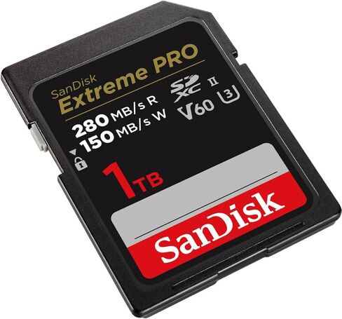 SANDISK 1TB Extreme PRO SDXC Class 10 / U3 Flash Memory Card in Saudi Arabia
