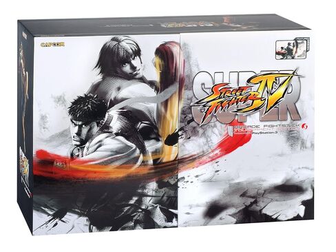 لعبة Super Street Fighter IV Arcade FightStick Tournament Edition S - باللون الأبيض - لجهاز بلاي ستيشن 3 in Saudi Arabia