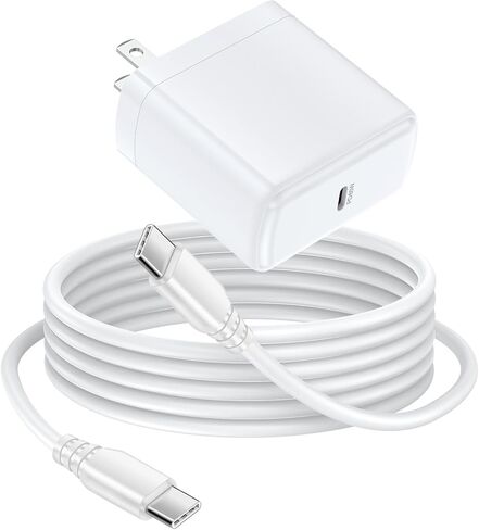 شاحن 65 وات من النوع C سريع الشحن لهاتف Samsung Galaxy S26 Ultra Plus A17 Z Fold 7 S25 FE A16 S24 A36، شاحن حائط USB C مع كابل طاقة USB C بطول 6 أقدام لهاتف iPhone 17 Pro Max/Air/16e، كمبيوتر محمول in Kuwait