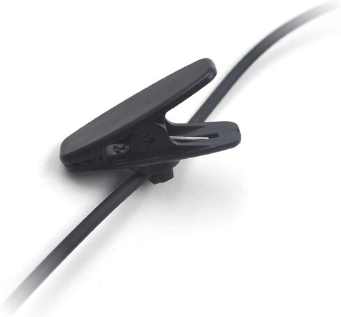 (10-Pack) Receiver/Listen Only 1Pin 2.5mm Surveillance Headset Earpiece for Remote Shoulder Speaker Microphone Motorola Kenwood Two-Way Radio with Transparent Coil Tube in Saudi Arabia