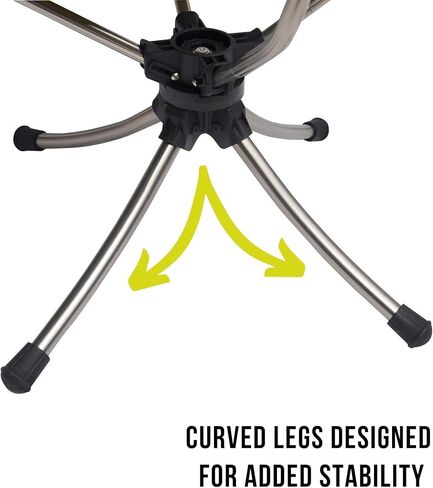 Lightspeed Outdoors Silent Swivel Lightweight Camping Chair | Foldable Compact 360 Degree Chair in Saudi Arabia