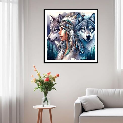 AMORARS Bird Diamond Painting Kit for Adults, 5D Flower Bird Diamond Art Beginners - DIY Full Diamond Dot Gem Art Paintings, Suitable Gifts, and Home Decoration Crafts, 12x12Inch in Saudi Arabia