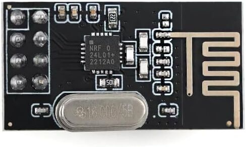 10 قطعة NRF24L01 2.4G وحدة إرسال واستقبال لاسلكية متكاملة المنفذ التسلسلي على متن هوائي تعزيز الطاقة موثوقة وفعالة الاتصالات in Saudi Arabia