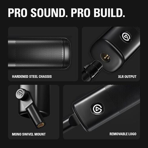 Elgato Wave DX - ميكروفون XLR ديناميكي، يعمل مع أي واجهة، لأجهزة Mac والكمبيوتر الشخصي - Doom (متجدد) in Kuwait