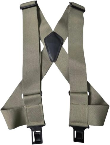 Perry Suspenders Men's Elastic Outback Side Clip Trucker Suspenders in Kuwait