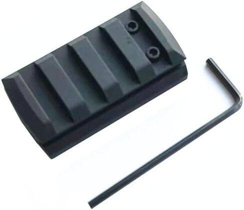 لوحة تركيب ريد دوت سايت مع قضيب بيكاتيني 20 مم لموديلات غلوك G17، G19، G22، G25، G26، G42، G43، G43X، G45، G48، G48X، معدن in Saudi Arabia