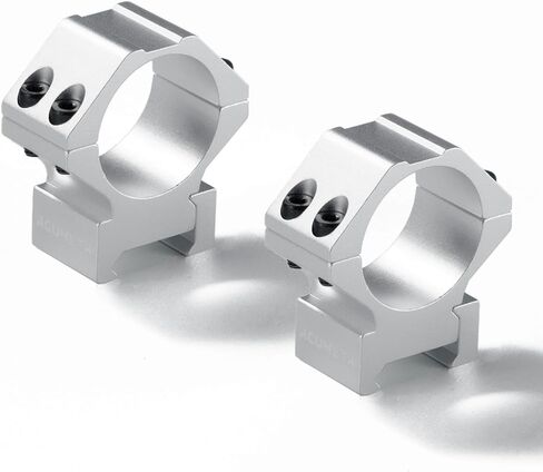 ACUMETA Bastion Scope Rings - 30mm Scope Rings Compatible with 20mm Rails, Dual Screw Clamp in Kuwait