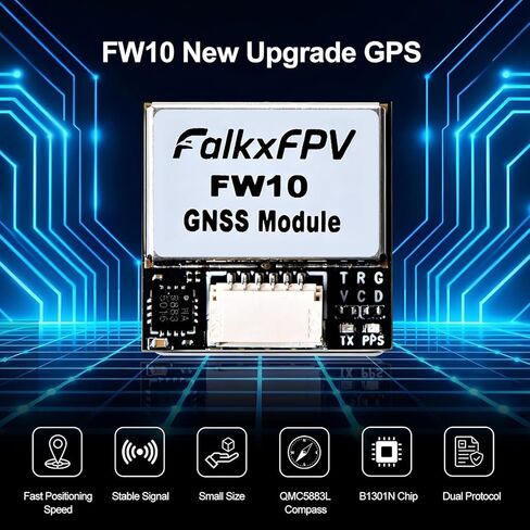 FPV GPS Module with QMC5883L Compass, Upgraded 10th Generation Chip Fast Satellite Positioning for FPV Racing Drone in Saudi Arabia