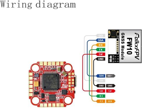 FPV GPS Module with QMC5883L Compass, Upgraded 10th Generation Chip Fast Satellite Positioning for FPV Racing Drone in Saudi Arabia