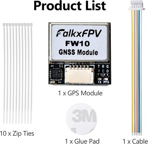 FPV GPS Module with QMC5883L Compass, Upgraded 10th Generation Chip Fast Satellite Positioning for FPV Racing Drone in Saudi Arabia