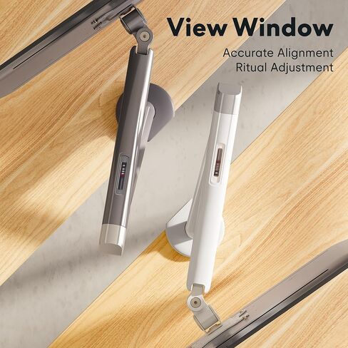 FlexiSpot Single Monitor Arm, Premium Aluminum Monitor Desk Mount Fits Screen up to 35 Inches 19.84 lbs, Fully Adjustable Monitor Stand with C-Clamp & Grommet Base for Home Office, White in Saudi Arabia