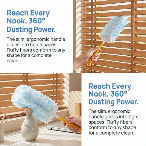 10 Count, Disposable, Duster Refills, Cleaning Brush, Electronics Furniture Blinds Ceiling Fans in Saudi Arabia
