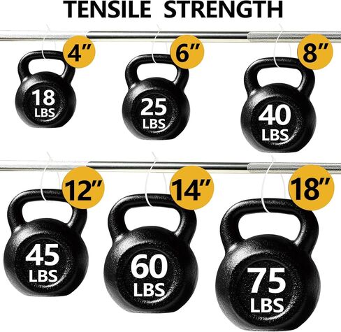 ربطات عنق بسحاب بيضاء بمقاسات متنوعة (4"+6"+8"+12"+14"+18")، 500 حزمة، أربطة بسحاب شفافة، أربطة كبل بيضاء، أربطة سلكية، سحابات شفافة، ANOSON in Kuwait
