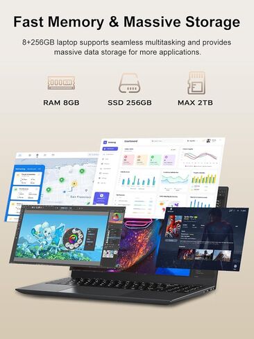 كمبيوتر محمول BLUEING، ذاكرة وصول عشوائي 8 جيجابايت وذاكرة وصول عشوائي سعتها 256 جيجابايت SSD، كمبيوتر محمول باللون الذهبي 6500Y (Beat 8100Y، حتى 3.4 جيجا هرتز)، شاشة FHD IPS مقاس 14 بوصة، نوع C، HDMI، USB3.2، BT5.2، WiFi 5، أجهزة كمبيوتر محمولة للأعمال و in Kuwait