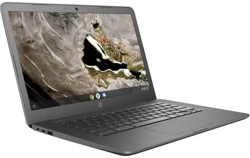HP Chromebook 14A G5 14" 4GB 32GB eMMC AMD A4-9120C 1.6GHz ChromeOS, Gray (Renewed) in Saudi Arabia