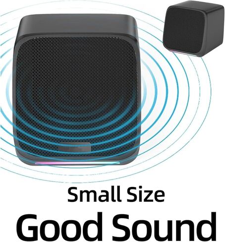 Home Computer Speakers, Small Speakerwith Crystal-Clear Sound Portable Computer Sound Bar Speaker for Desktop, 1 Pair in Saudi Arabia