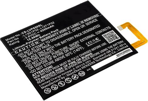 ALLC بطارية بديلة لجهاز Tab 2 A8-50/Tab 2 A8-50F/Tab 2 A8-50LC,PN:L13D1P32/L13T1P32,4200 مللي أمبير في الساعة in Saudi Arabia
