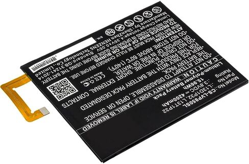 ALLC بطارية بديلة لجهاز Tab 2 A8-50/Tab 2 A8-50F/Tab 2 A8-50LC,PN:L13D1P32/L13T1P32,4200 مللي أمبير في الساعة in Saudi Arabia