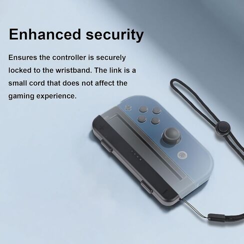 عبوتان من حزام المعصم لجهاز Switch Joycon 2، ملحقات حبل قبضة اليد للتحكم مع تصميم محكم قابل للتعديل، سهلة التركيب والتفكيك هدية أساسية لمحبي اللعبة in Saudi Arabia