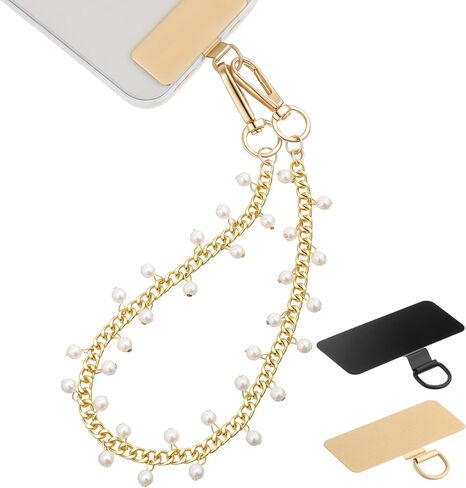 Bememo Phone Chain Wrist Strap Phone Lanyard Wristlet Strap with 2 Tether Tabs for Women Traveling Shopping in Saudi Arabia