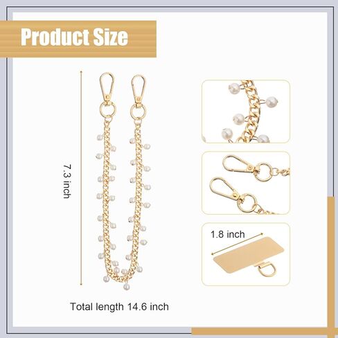 Bememo Phone Chain Wrist Strap Phone Lanyard Wristlet Strap with 2 Tether Tabs for Women Traveling Shopping in Saudi Arabia